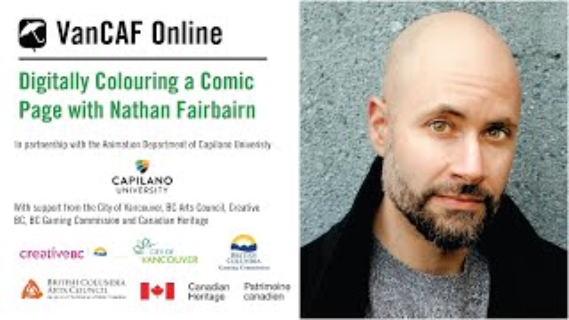 Coloring Comics with Nathan Fairbairn