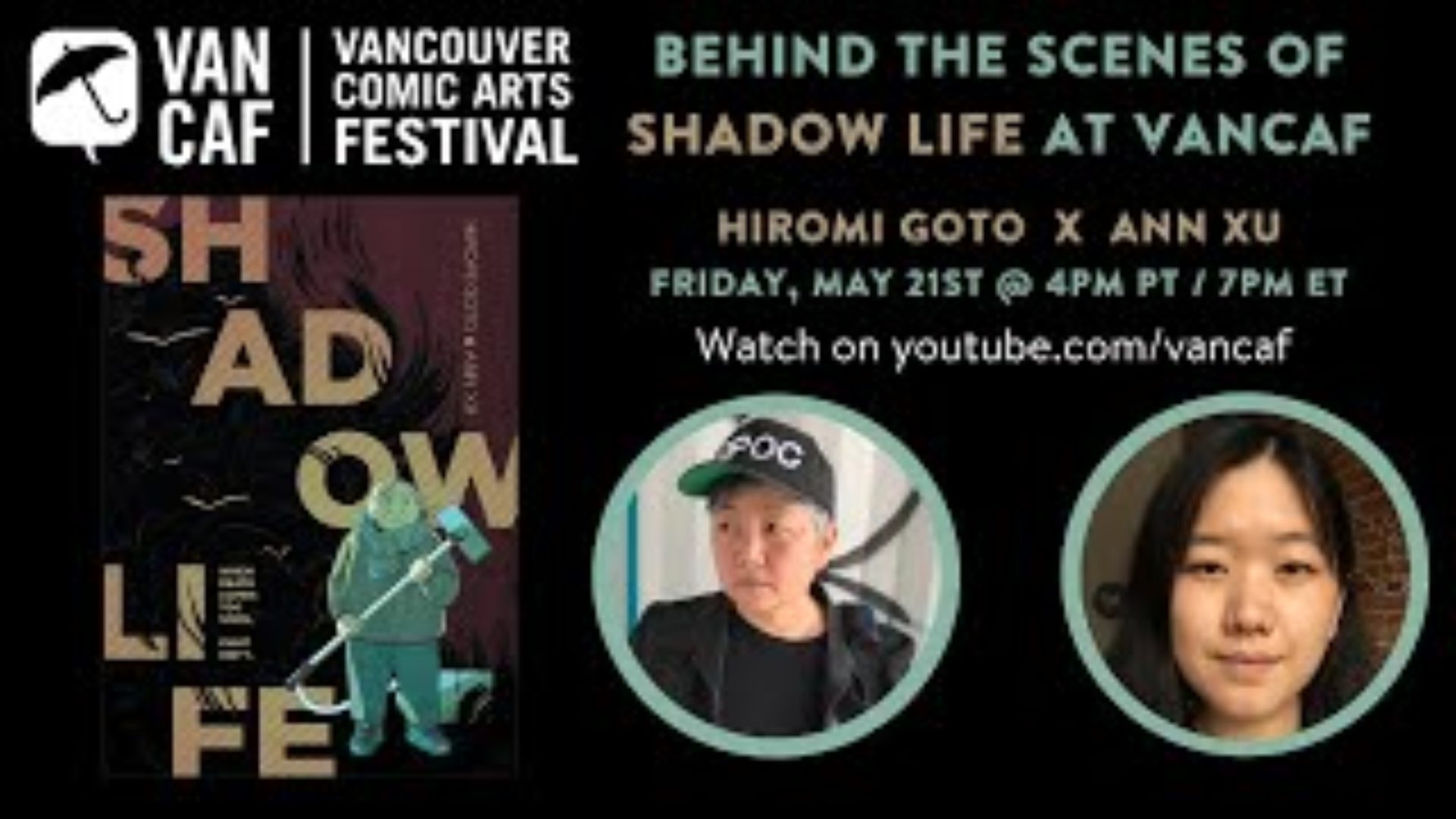 Behind the Scenes of Shadow Life with Hiromi Goto and Ann Xu