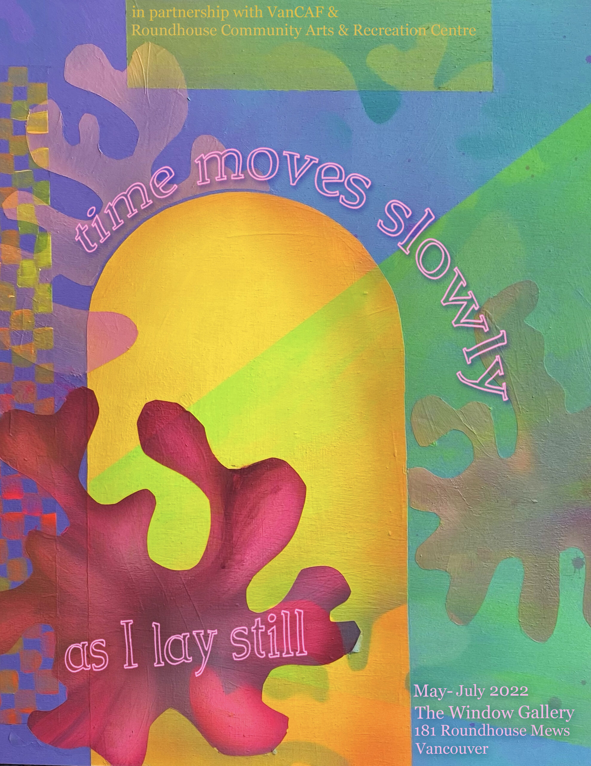 You are currently viewing Kirsten Hatfield: “Time moves slowly as I lay still” exhibit at The Roundhouse Window Gallery