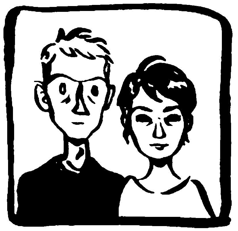 Stephen Crowe and Melanie Amaral
